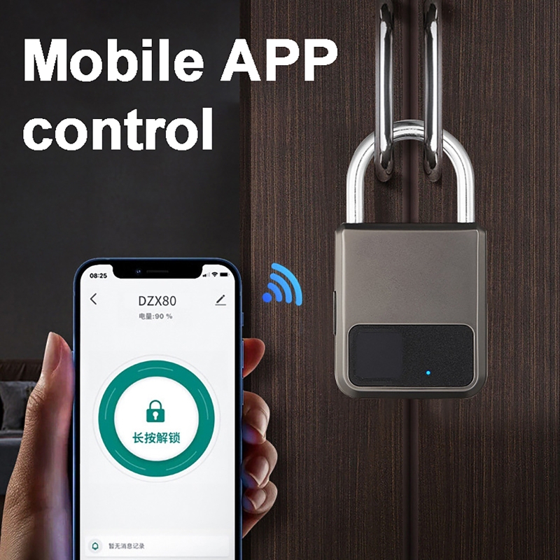 Smart Door Lock - 투야 스마트 자물쇠 20개 번호 지문