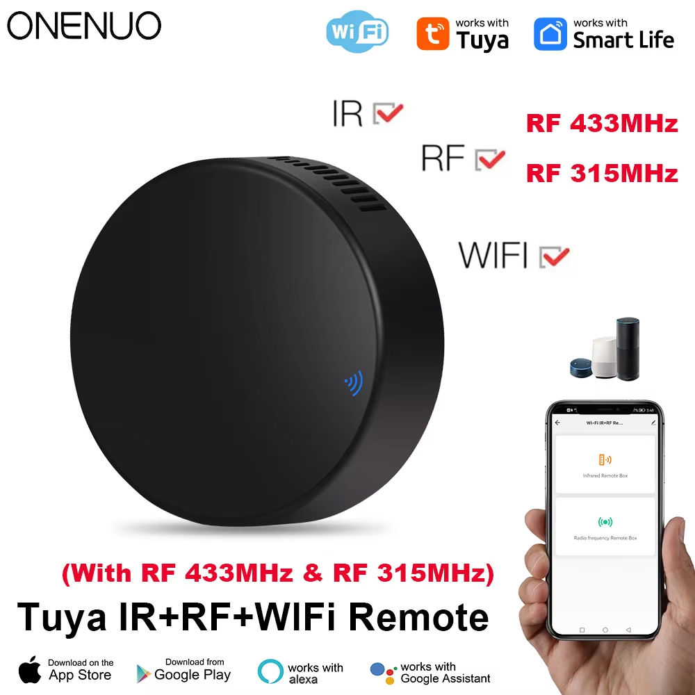 Smart Home Yale - Tuya WiFi RF IR 원격 제어