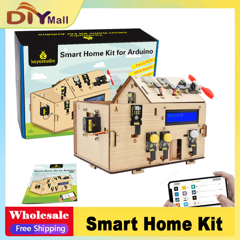 Smart Home Project - 키이스튜디오 스마트 IoT 홈 키트 플러스