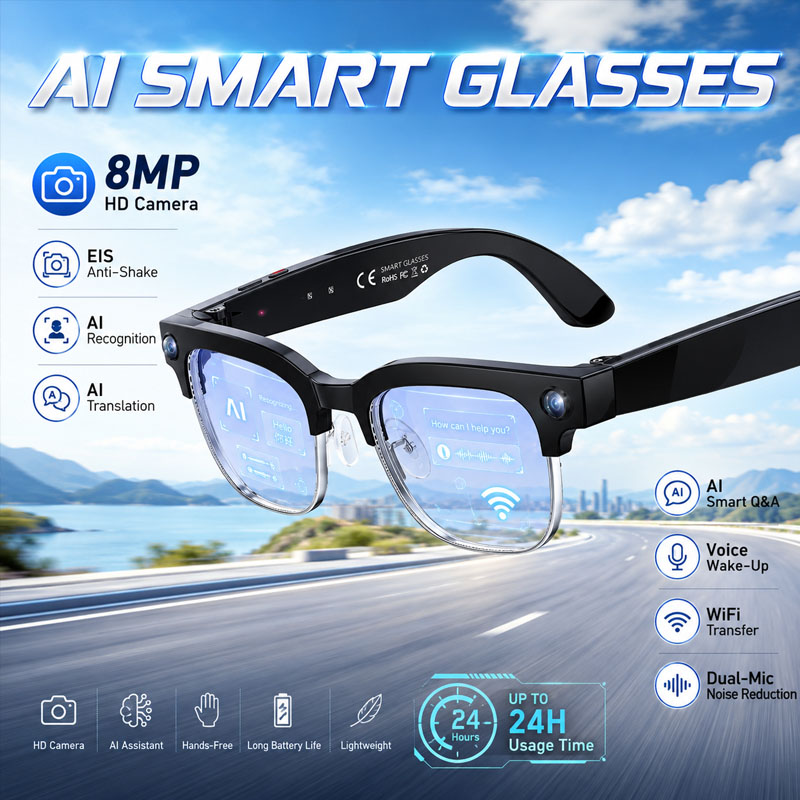 Smart Home Ai - W630 HeyCyan AI 음성 인식 지능형