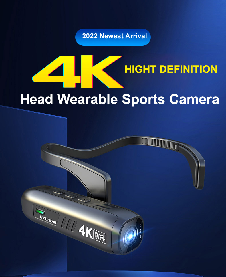 Smart Home Outdoor Camera - 스마트 아웃도어 스포츠 5K 헤드 웨어러블