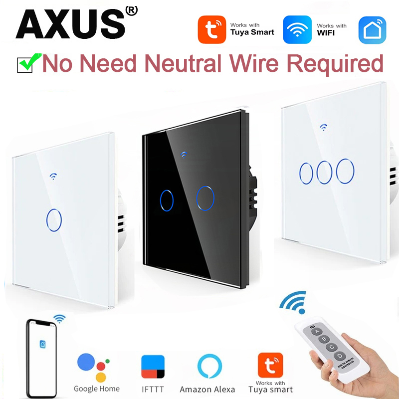 Smart Home Yale - AXUS EU WiFi 스마트 조명 스위치,