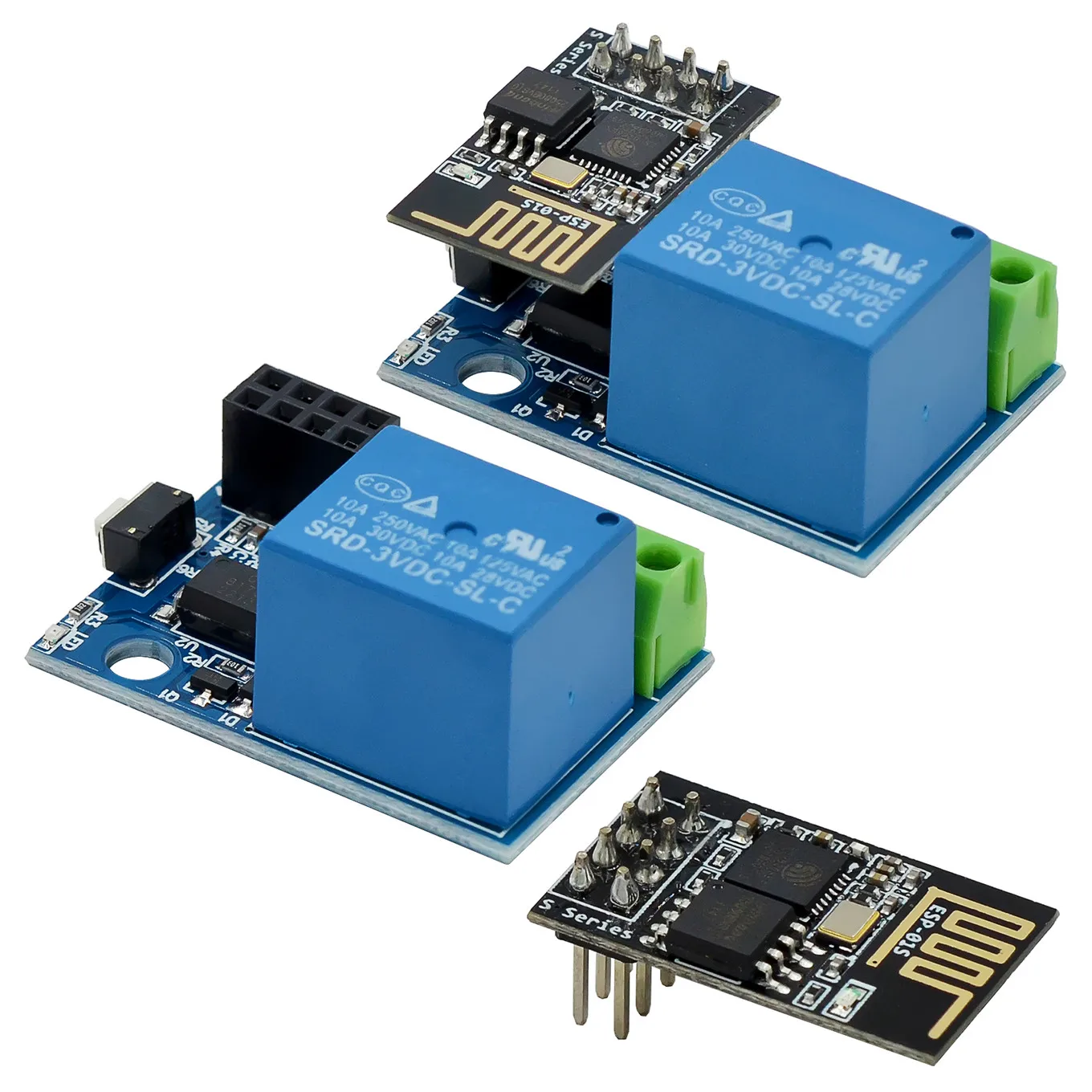 Smart Home Arduino Uno - ESP-01S WiFi 릴레이 모듈 5V 10A