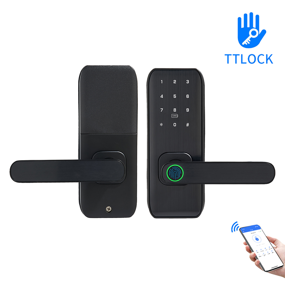Smart Door Lock - TTLock 앱 스마트 지문 비밀번호 RFID
