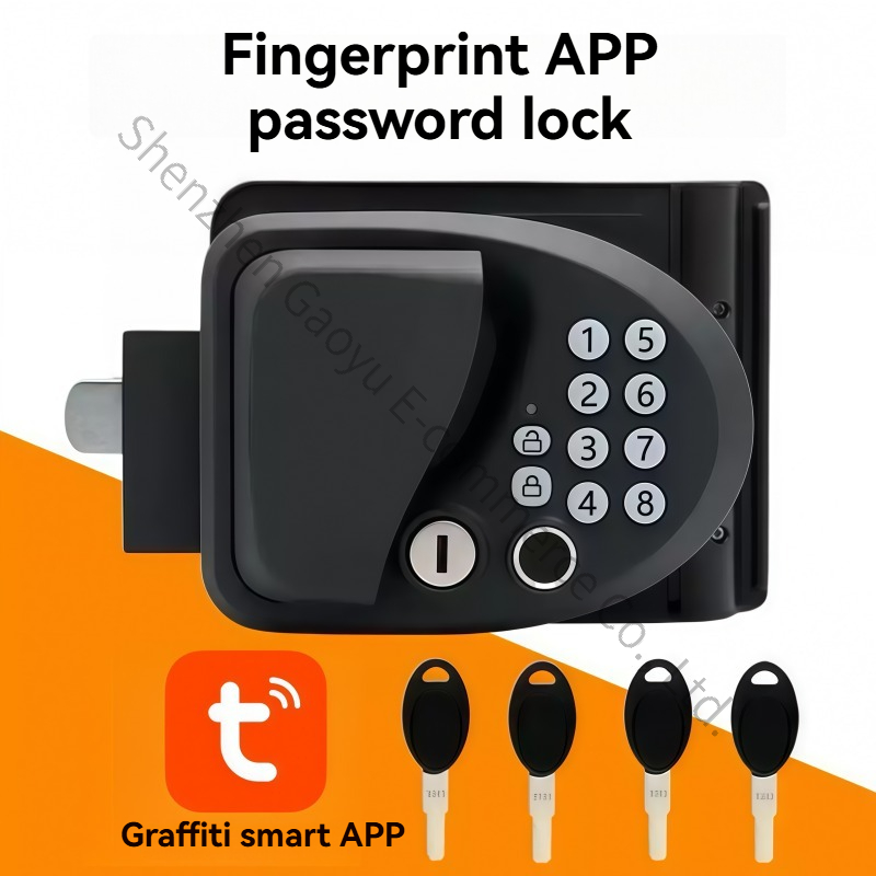 Smart Door Lock - RV 도어락 RV 지문 비밀번호 잠금장치