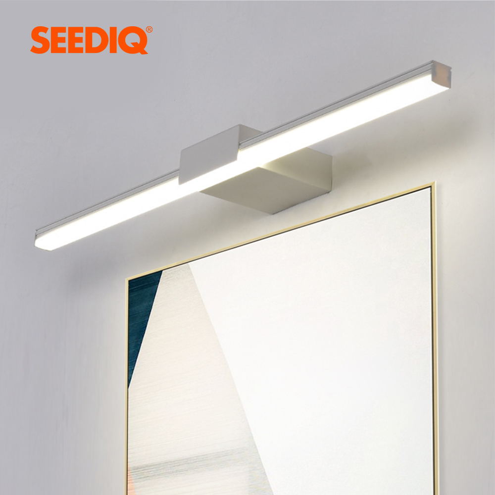Smart Home Retrofit - LED 욕실 벽등 알루미늄 거울등 블랙
