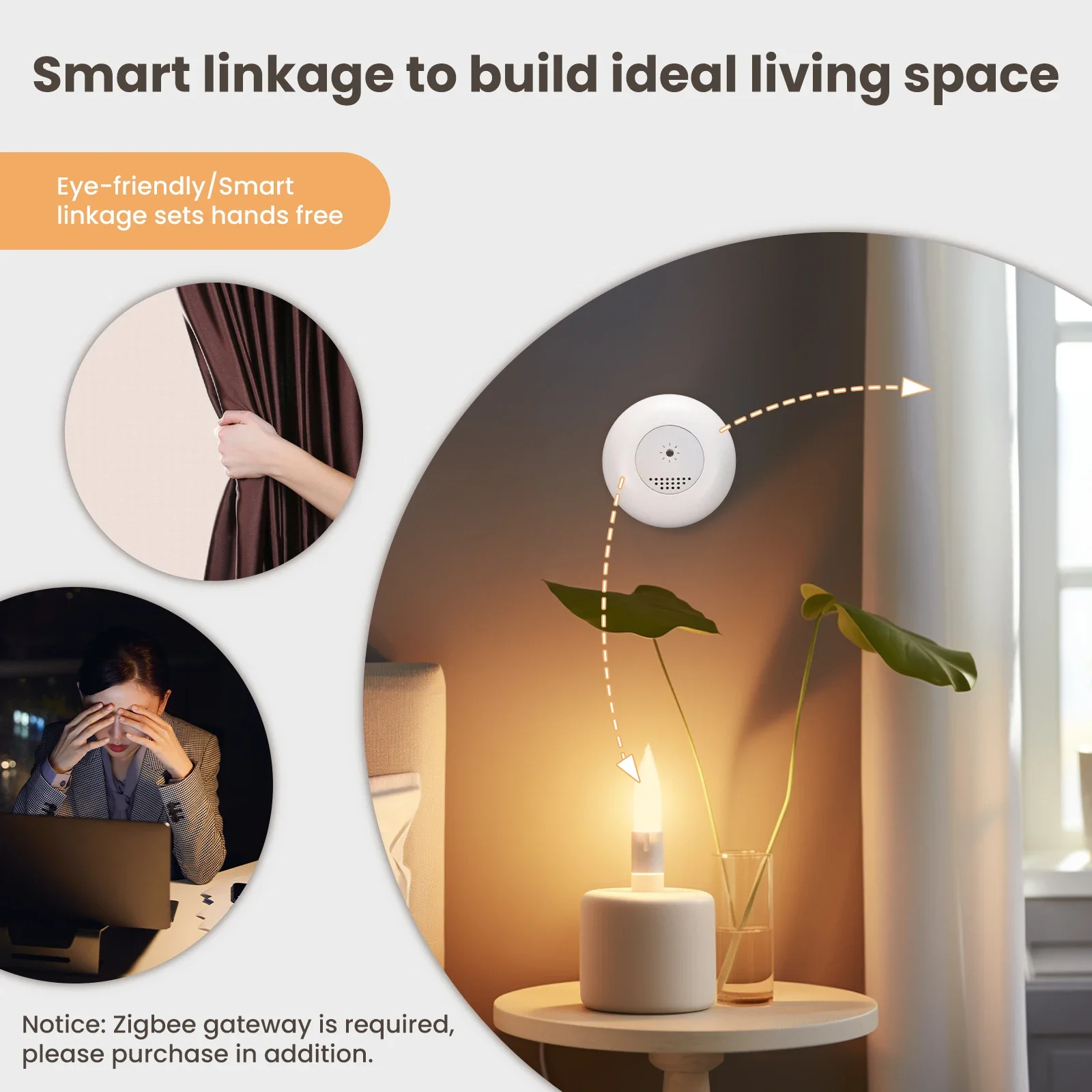 MOES Tuya Zigbee 스마트 라이트 센서 조도 - Smart Home Villa 리뷰 및 가격