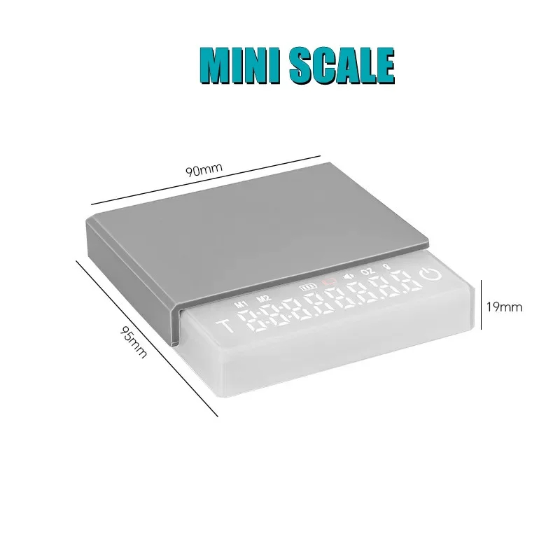 미니 전자 커피 저울 스마트 파우더 물 비율 USB 실 - Smart Home Solution 리뷰 및 가격