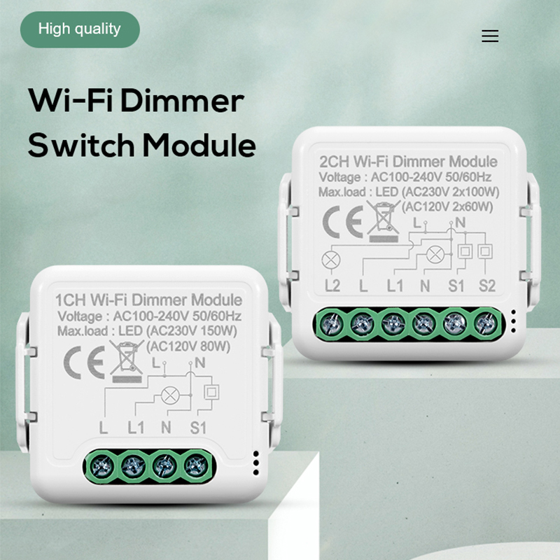 DIY Wifi 스마트 디머 스위치 모듈 Tuya/Sm - Smart Home Yale 리뷰 및 가격
