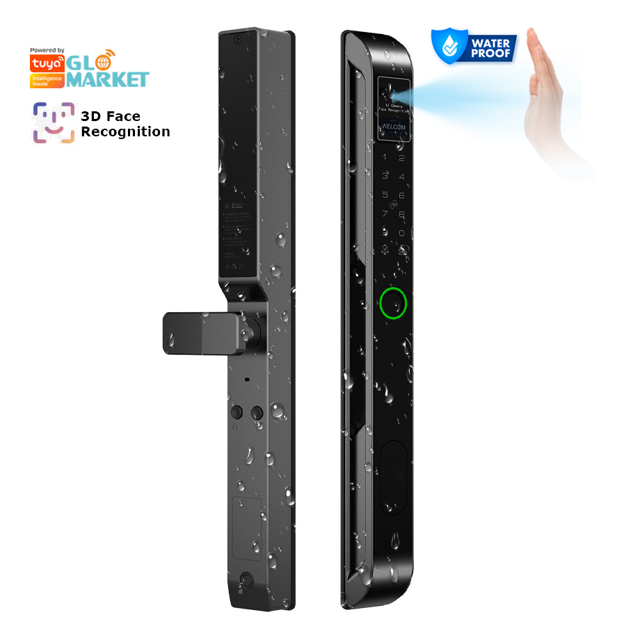 글로마켓 슬림 방수 지능형 얼굴인식 디지털 도어락 지문 - Smart Door Lock 리뷰 및 가격