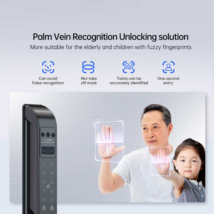 글로마켓 슬림 방수 지능형 얼굴인식 디지털 도어락 지문 - Smart Door Lock 리뷰 및 가격