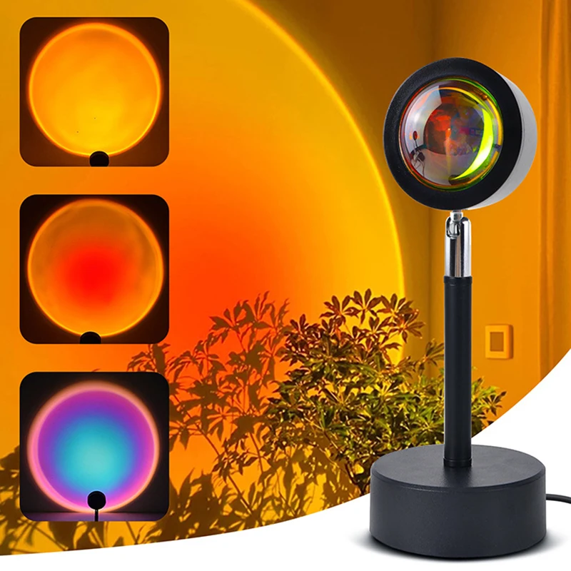 스마트 LED 선셋 램프, 다채로운 변화, 블루투스 앱 - Smart Home Solution 리뷰 및 가격