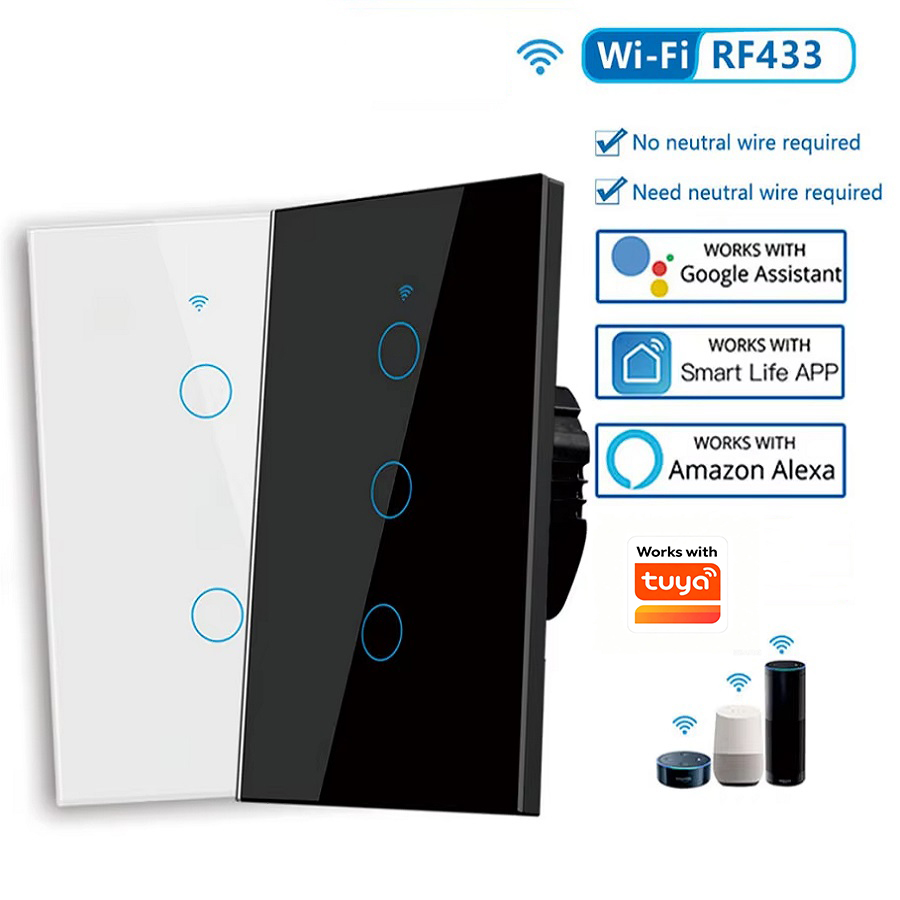 투야 앱과 호환되는 미국형 WiFi 스마트 벽 스위치  - Smart Home Solution 리뷰 및 가격