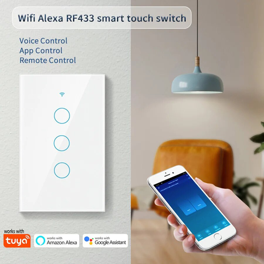 투야 앱과 호환되는 미국형 WiFi 스마트 벽 스위치  - Smart Home Solution 리뷰 및 가격