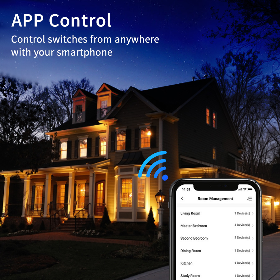 투야 앱과 호환되는 미국형 WiFi 스마트 벽 스위치  - Smart Home Solution 리뷰 및 가격