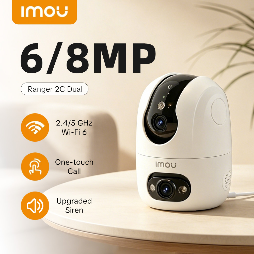 IMOU 레인저 2C 듀얼 렌즈 6MP/8MP 실내 가 - Smart Home Imou 리뷰 및 가격