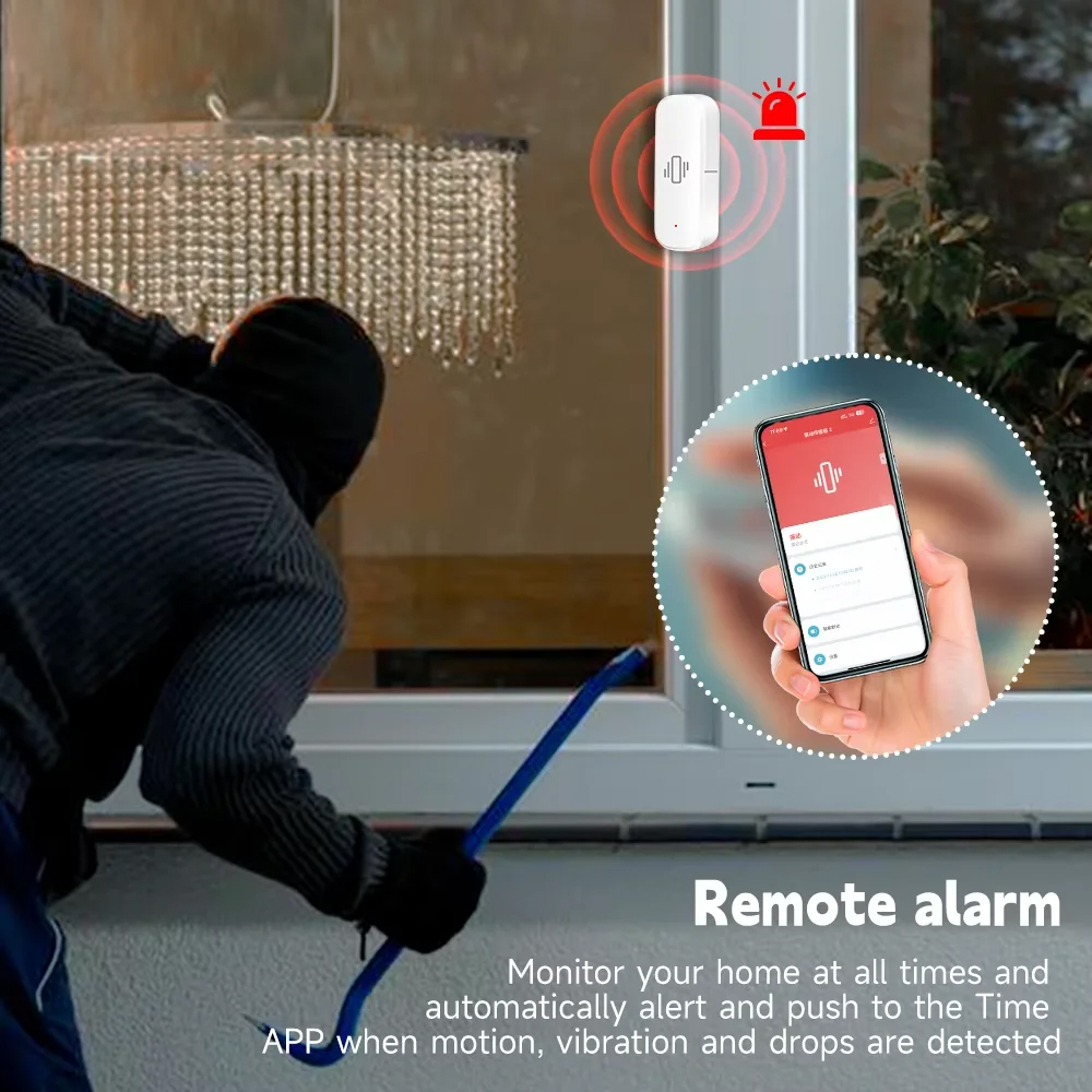 스마트 ZigBee 진동 센서 앱 모니터 홈 보안 보호 - Smart Home Project 리뷰 및 가격