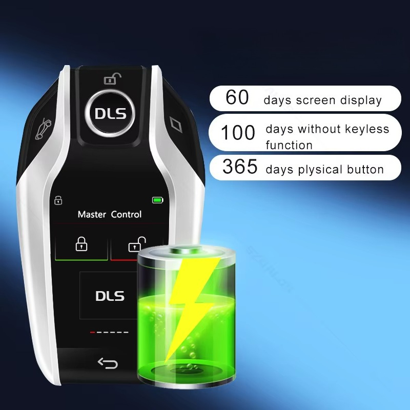 최신 기술 스마트 자동차 키 LCD 디스플레이 터치 스 - Smart Door Lock 리뷰 및 가격