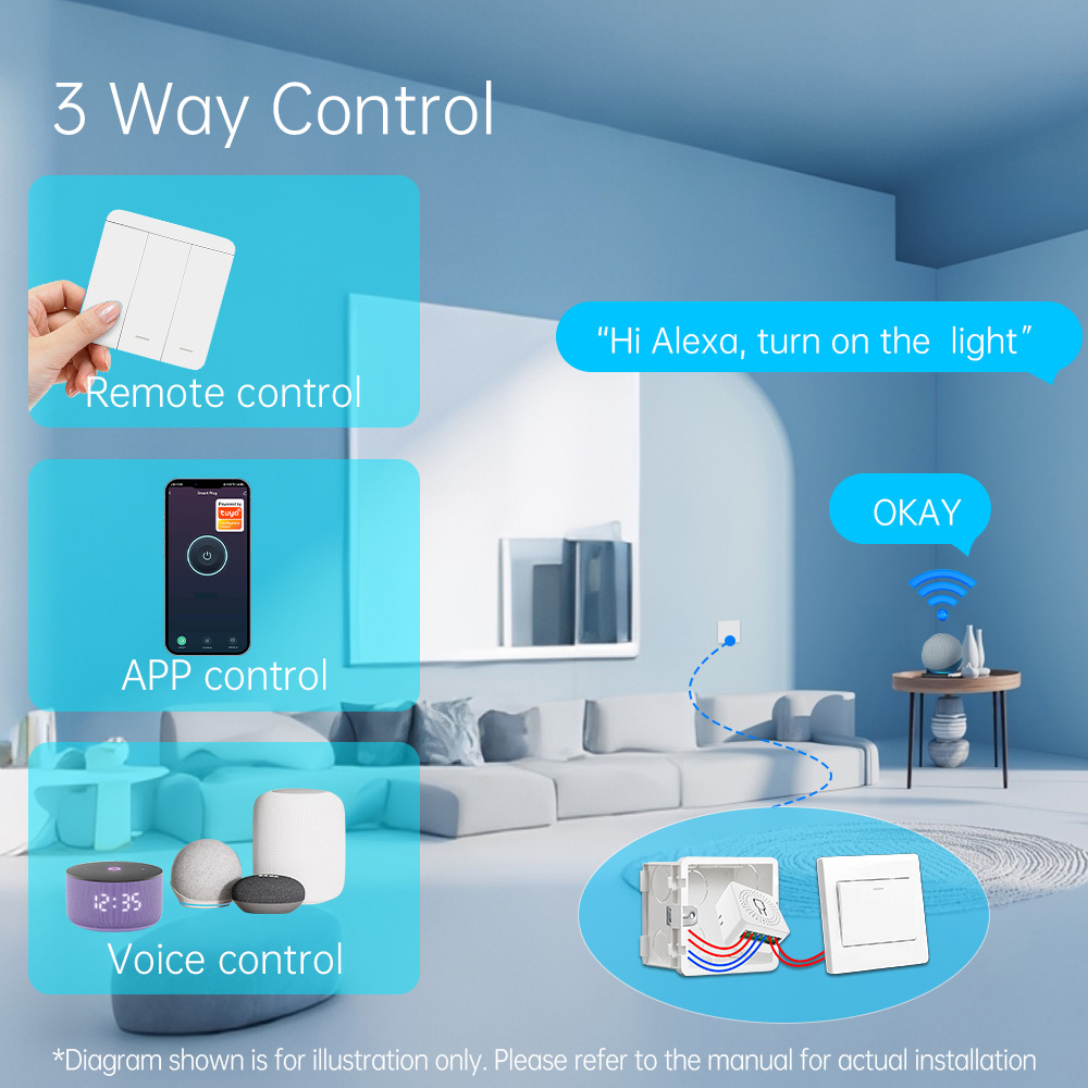 투야 와이파이 스마트 조명 스위치 스마트 홈 무선 RF - Smart Home Solution 리뷰 및 가격