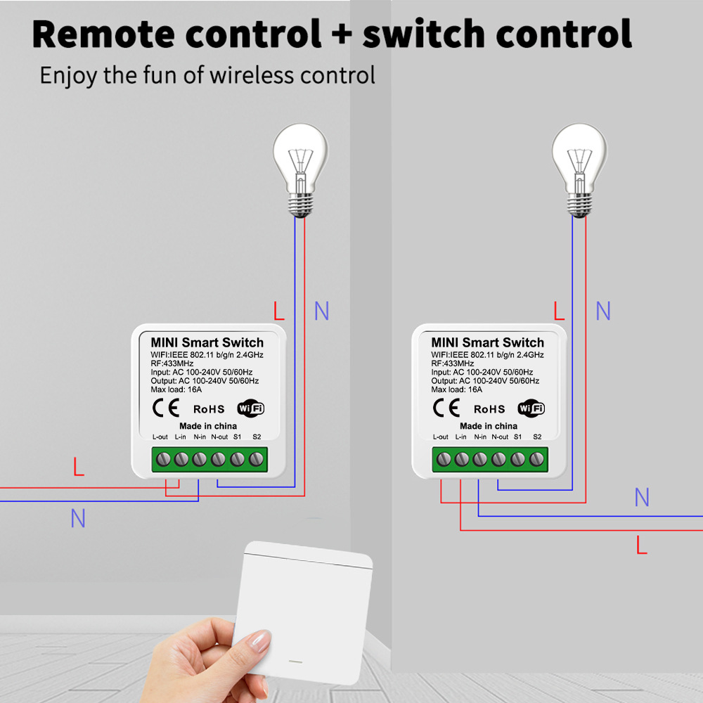 투야 와이파이 스마트 조명 스위치 스마트 홈 무선 RF - Smart Home Solution 리뷰 및 가격