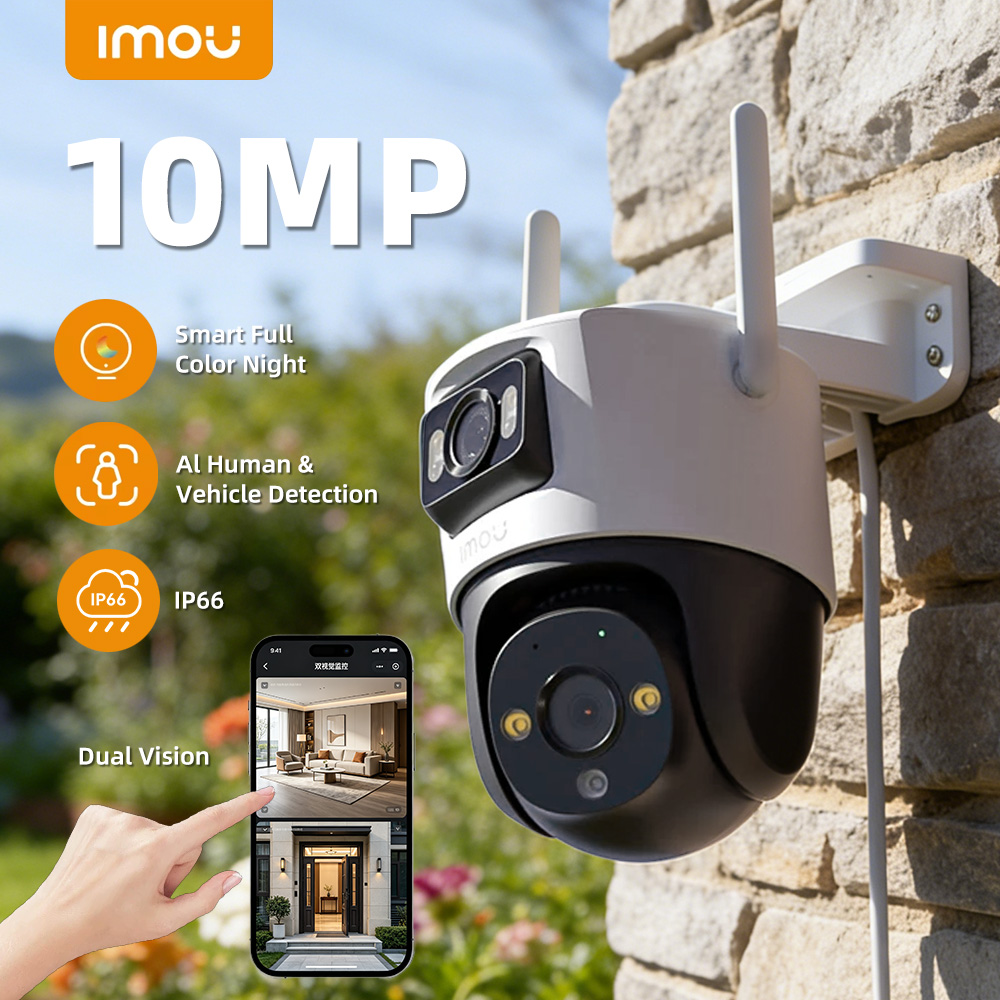 IMOU Cruiser 듀얼 10MP 듀얼 렌즈 야외  - Smart Home Imou 리뷰 및 가격