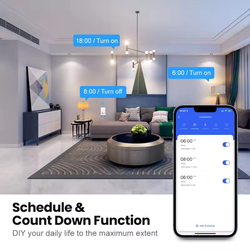UNKAS Wifi 스마트 브라질 라이트 스위치 벽면  - Smart Home Project 리뷰 및 가격