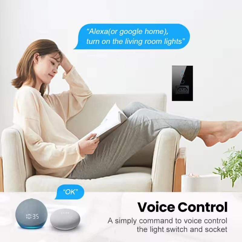 UNKAS Wifi 스마트 브라질 라이트 스위치 벽면  - Smart Home Project 리뷰 및 가격