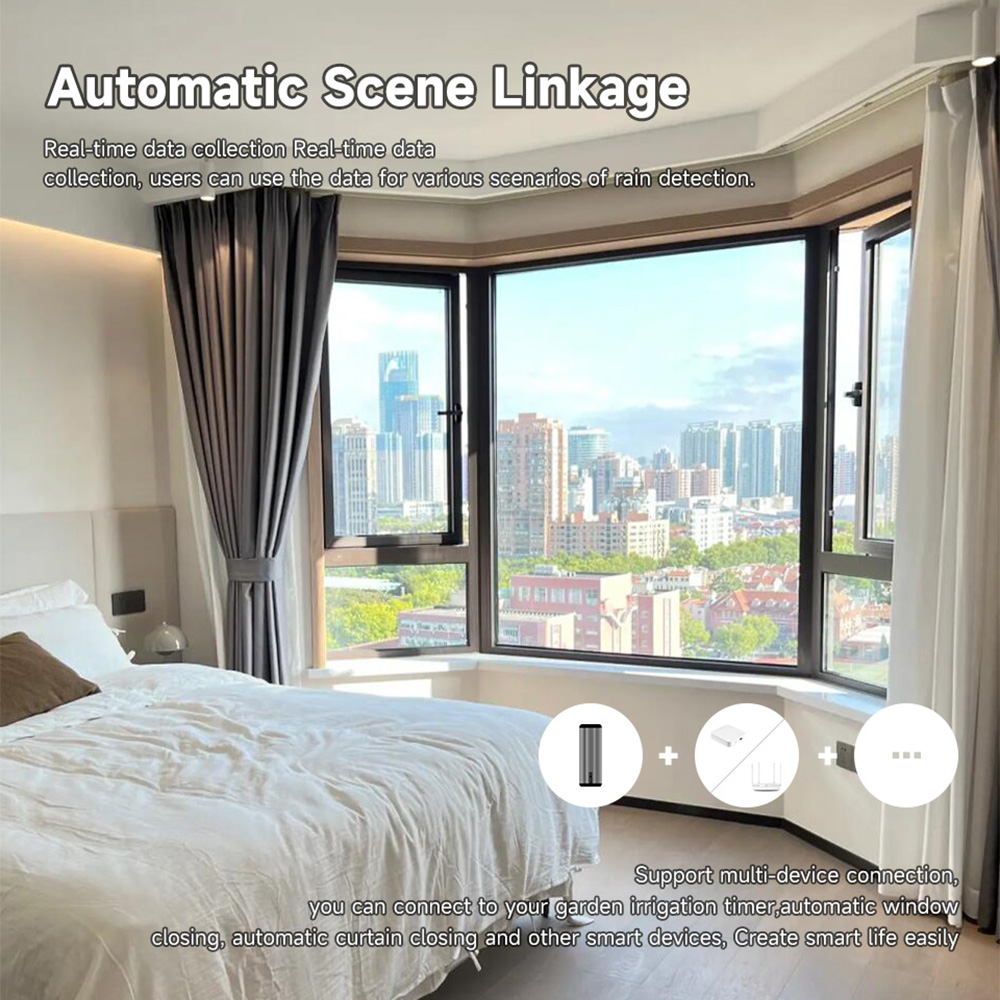 Tuya ZigBee 레인 센서 Tuya 레인 감지 센 - Smart Home Villa 리뷰 및 가격