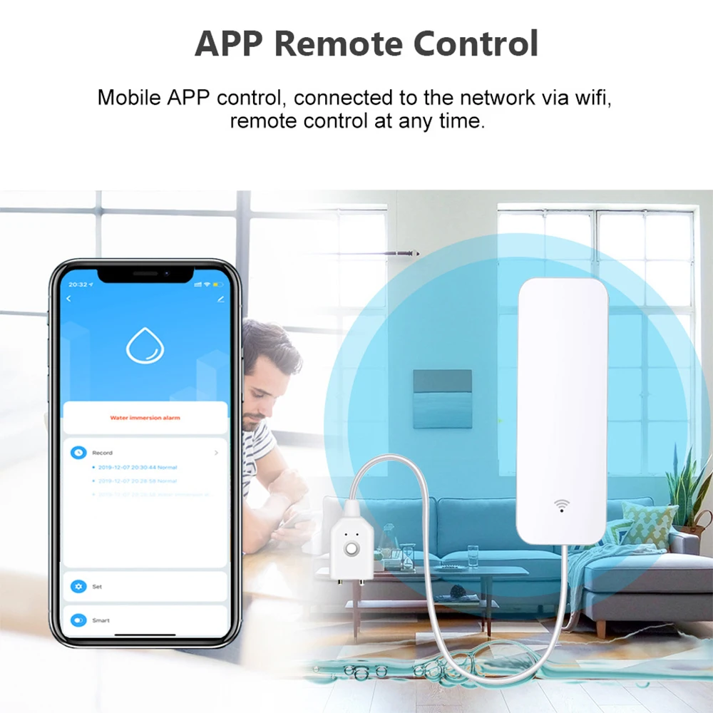 Tuya WiFi Zigbee 물 센서 스마트 누수 감 - Smart Home Yale 리뷰 및 가격