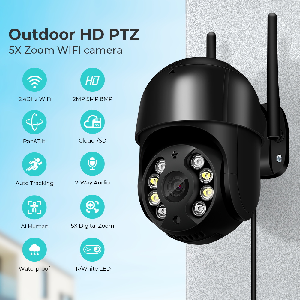8MP 야외 4.0X 줌 감시 보안 카메라 방수 카메라 - Smart Home Imou 리뷰 및 가격