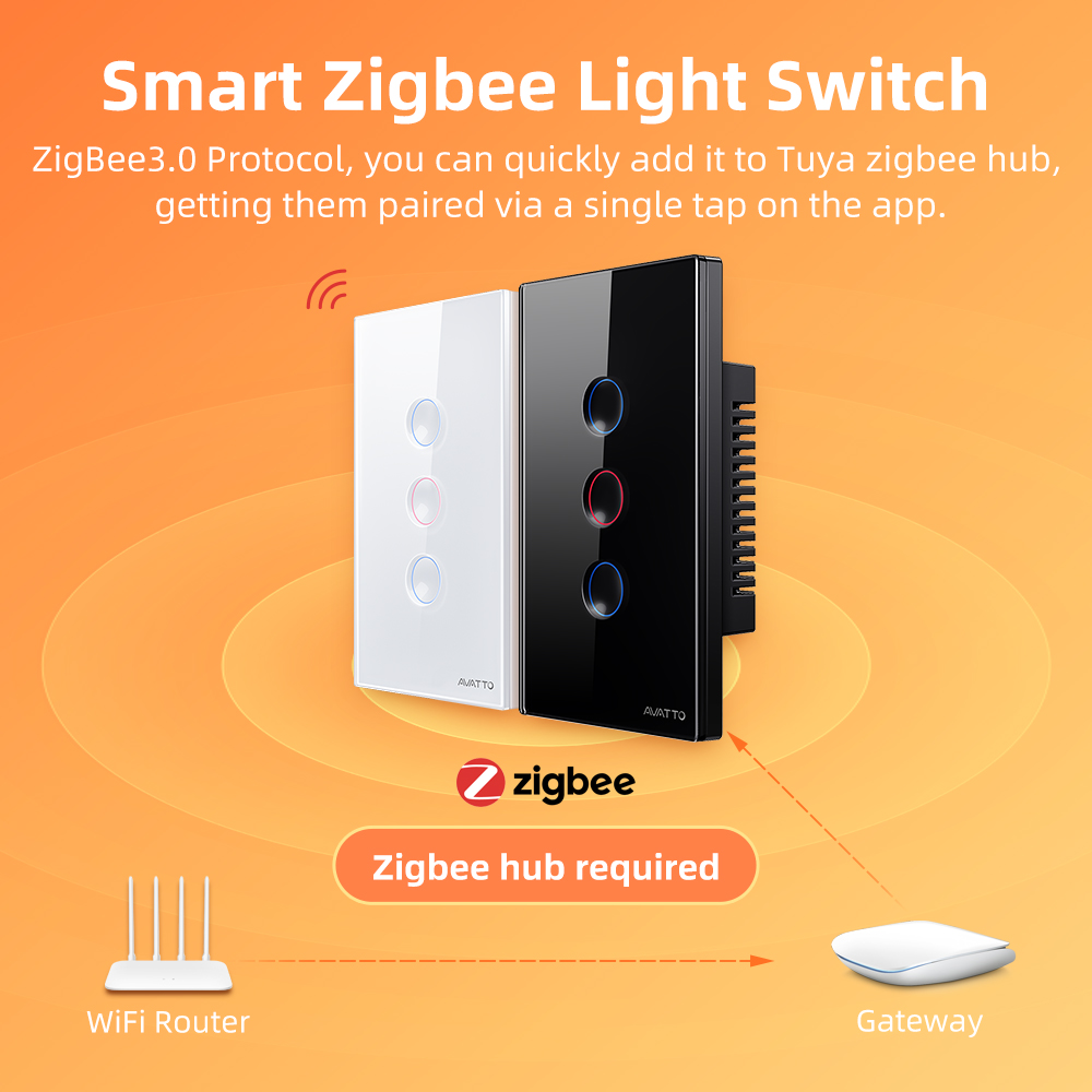 AVATTO 1/2/3/4 Gang ZigBee 스마트 - Smart Home Yale 리뷰 및 가격