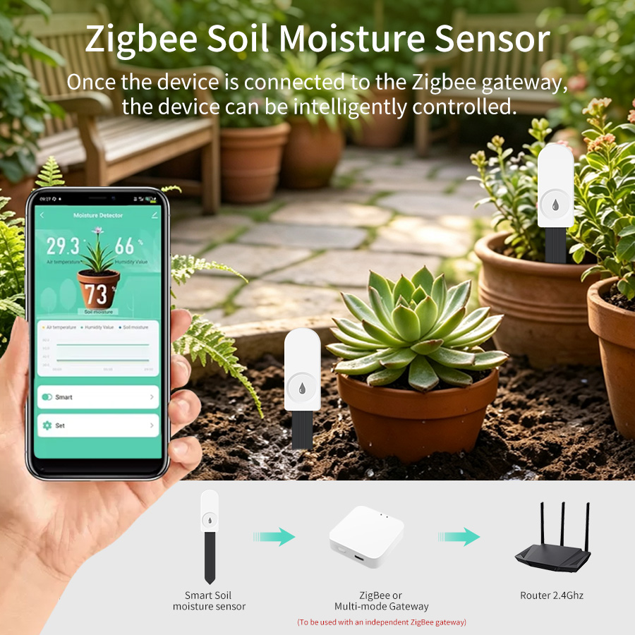 스마트 지그비 3.0 토양 테스터 식물 정원용 습도 온 - Smart Home Solution 리뷰 및 가격
