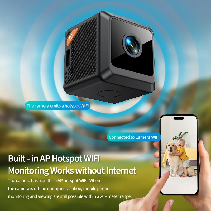W02 1080P 미니 보안 보호 홈 나이트 비전 감시 - Smart Home Outdoor Camera 리뷰 및 가격