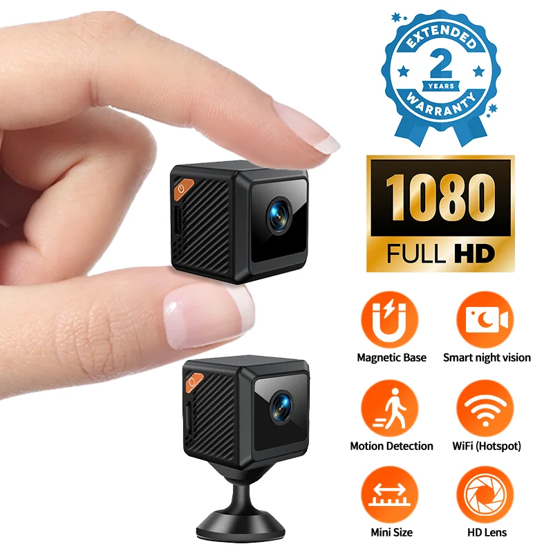 W02 1080P 미니 보안 보호 홈 나이트 비전 감시 - Smart Home Outdoor Camera 리뷰 및 가격