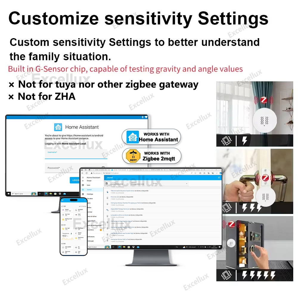 Zigbee 3.0 스마트 진동 센서 실시간 모션 충격 - Smart Home Solution 리뷰 및 가격