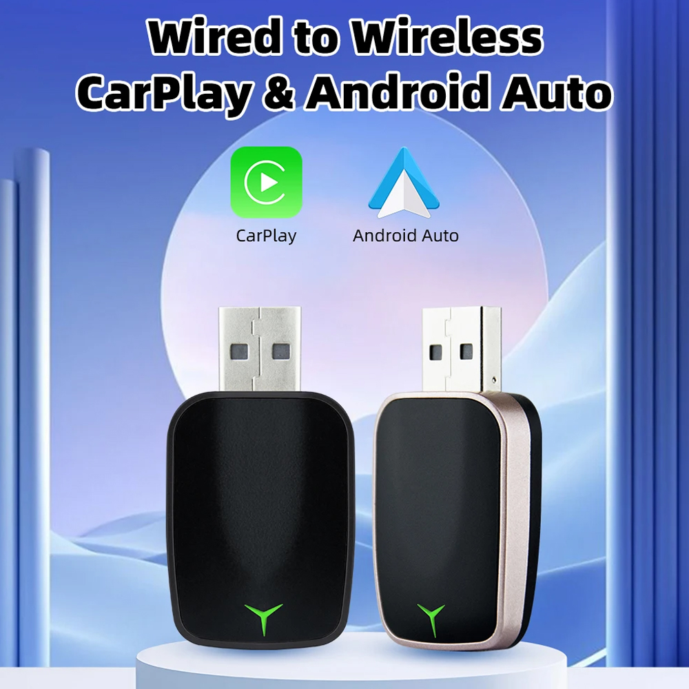 새로운 유선 무선 Carplay 안드로이드 2 In 1 - Smart Home Project 리뷰 및 가격