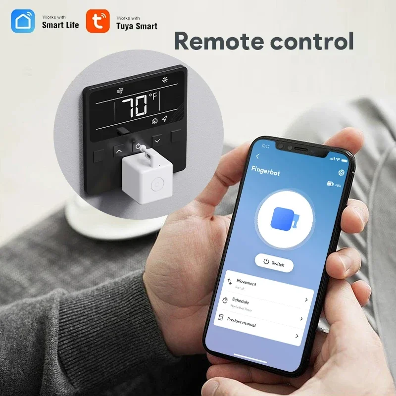 투야 지그비 핑거봇 플러스 타입C 충전식 터치 스마트  - Smart Home Plus 리뷰 및 가격