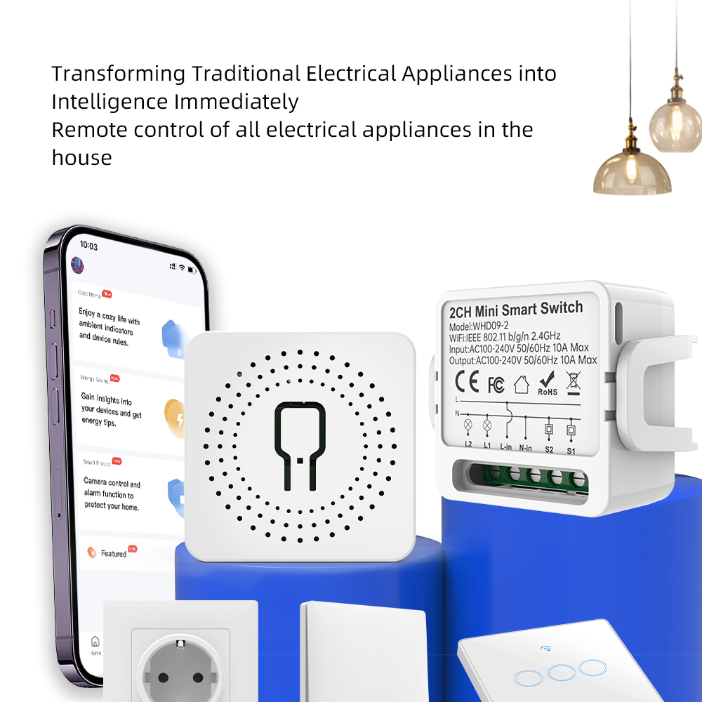 2웨이 투야 스마트 스위치 2갱 스마트 라이트 차단기  - Smart Home Yale 리뷰 및 가격
