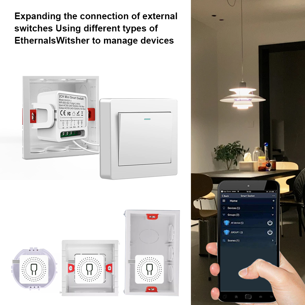 2웨이 투야 스마트 스위치 2갱 스마트 라이트 차단기  - Smart Home Yale 리뷰 및 가격