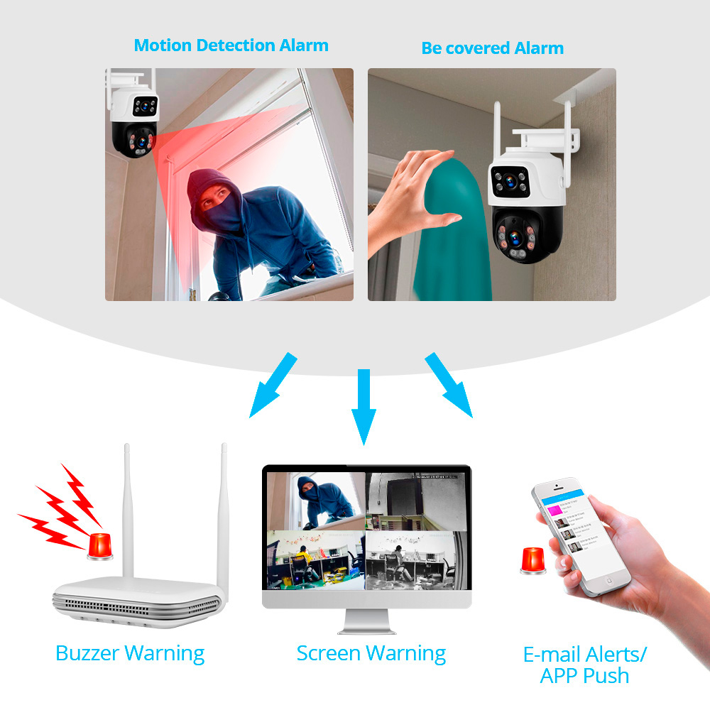 KERUI 야외 풀 HD 보안 와이파이 IP 카메라,  - Smart Home Outdoor Camera 리뷰 및 가격