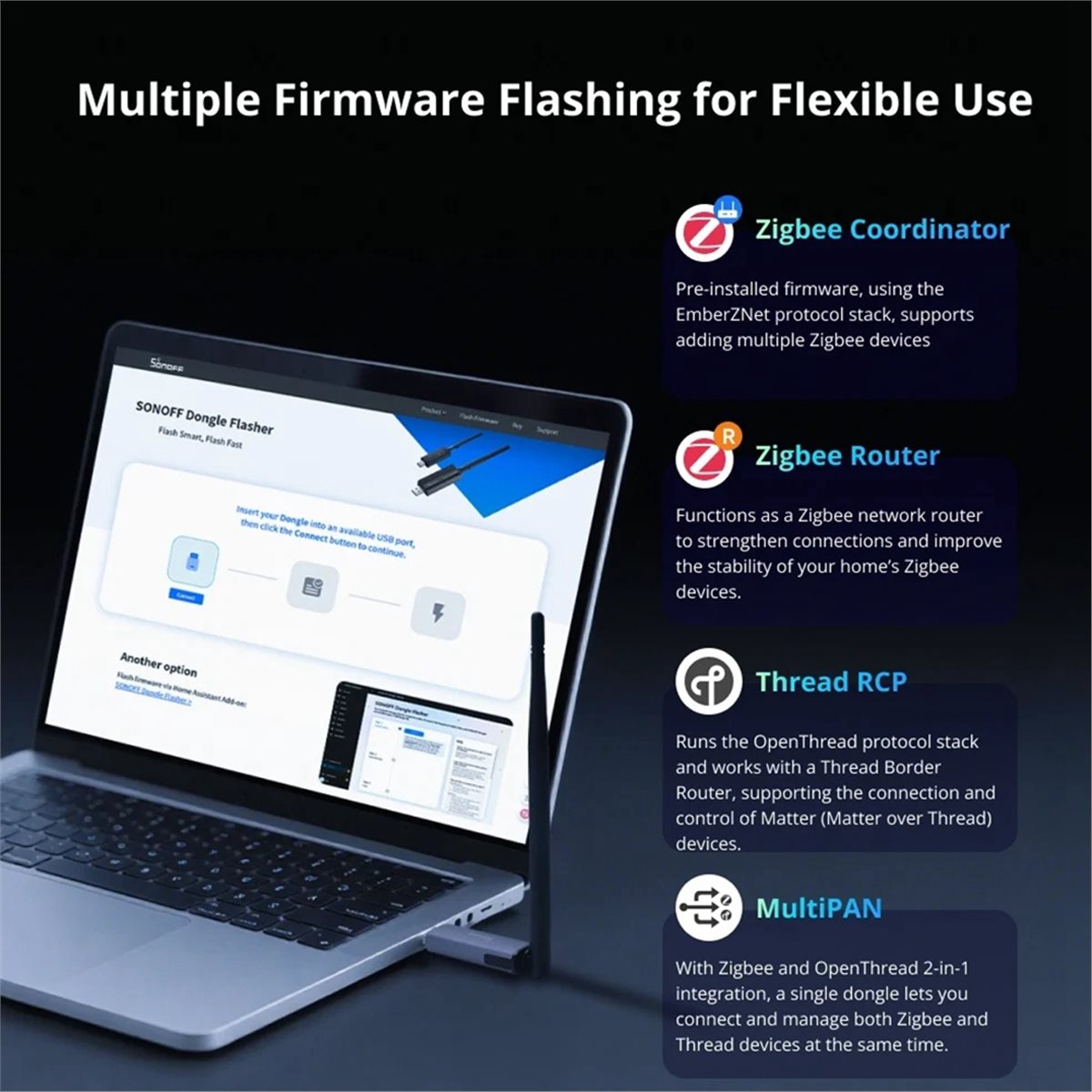 동글 플러스 MG24 지그비 스레드 USB 동글 게이트 - Smart Home Plus 리뷰 및 가격
